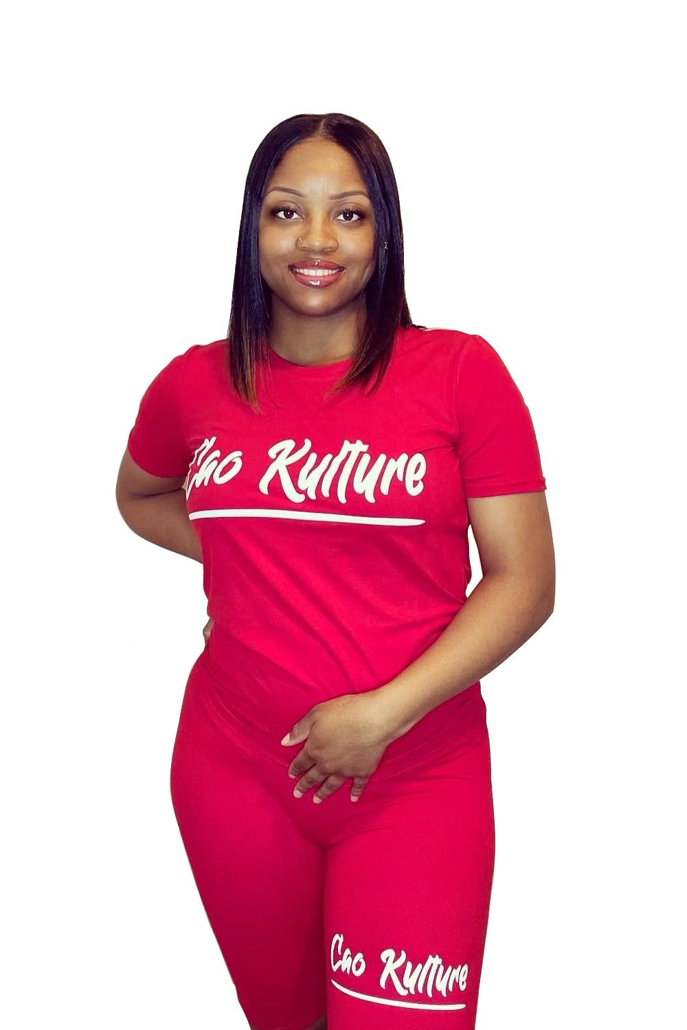 CAO KULTURE'S WOMEN'S BIKER SHORT SET