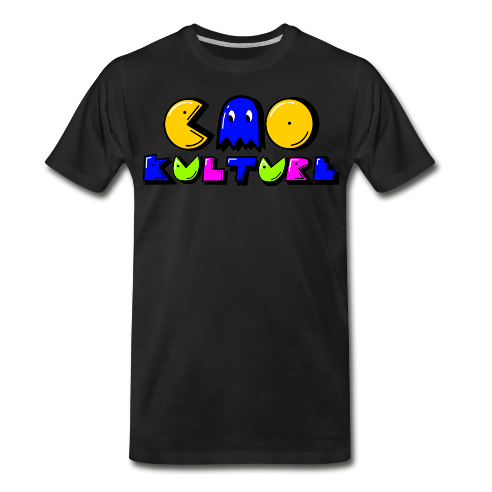 CAO KULTURE (P man blue)  T-Shirt - black
