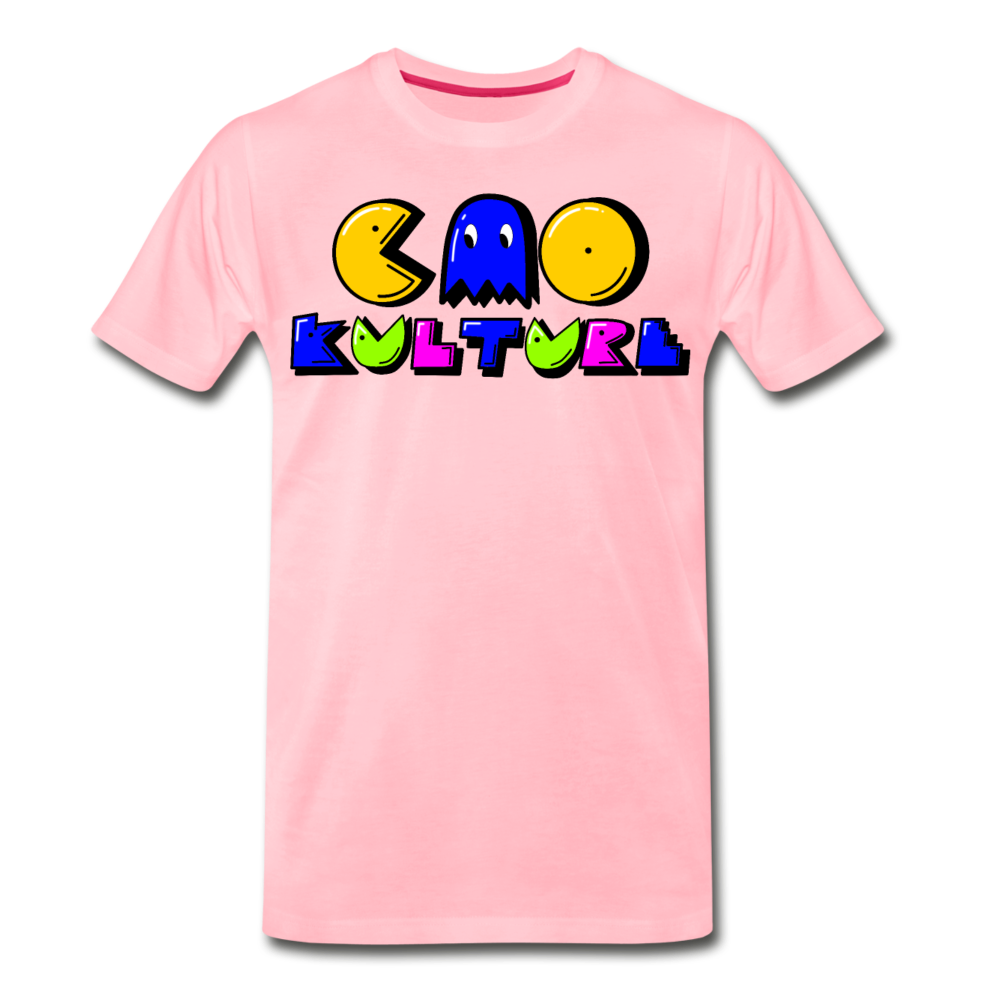 CAO KULTURE (P man blue)  T-Shirt - pink