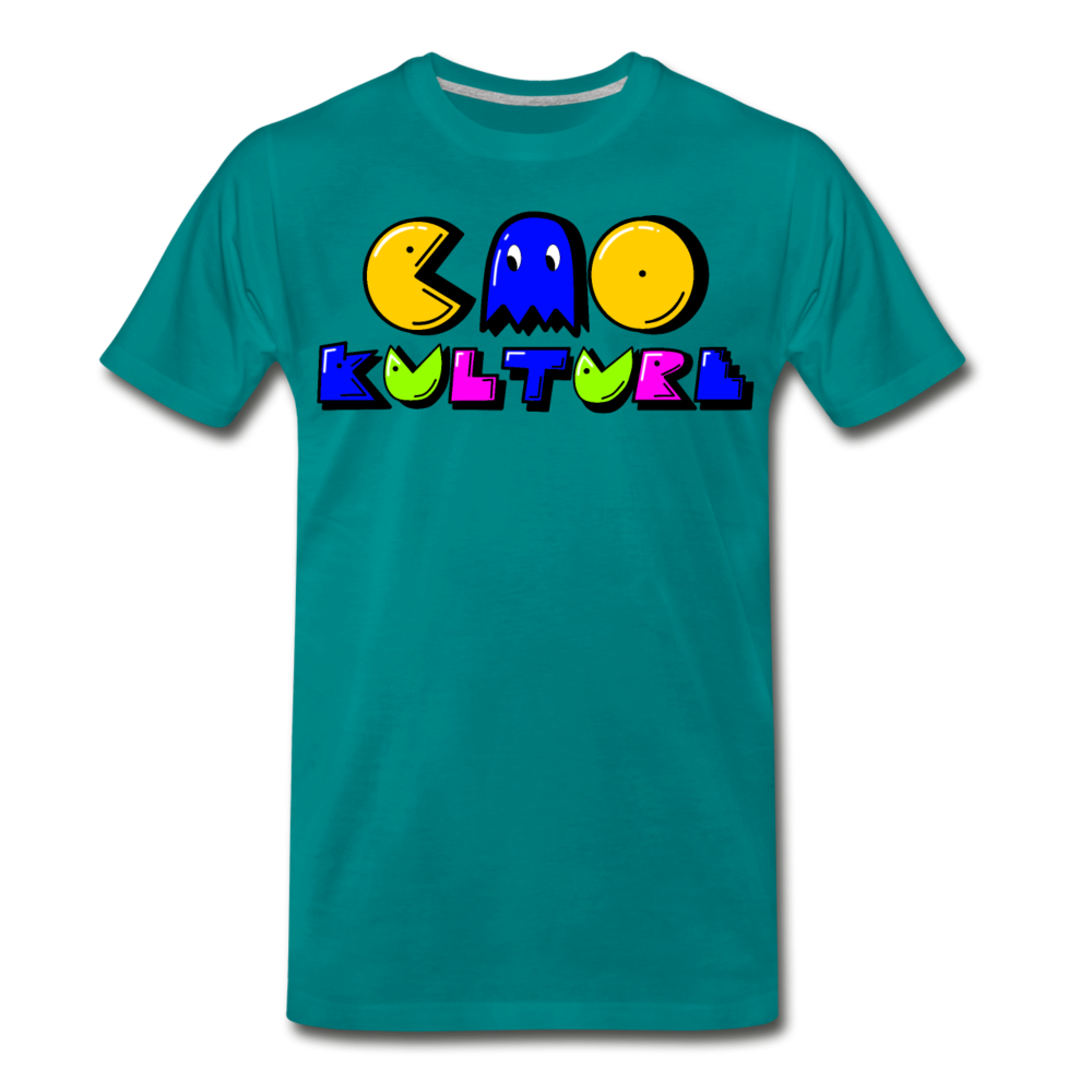 CAO KULTURE (P man blue)  T-Shirt - teal