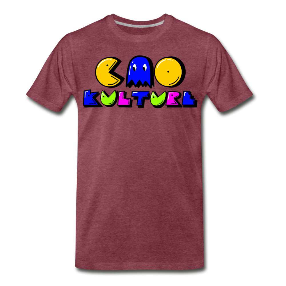 CAO KULTURE (P man blue)  T-Shirt - heather burgundy