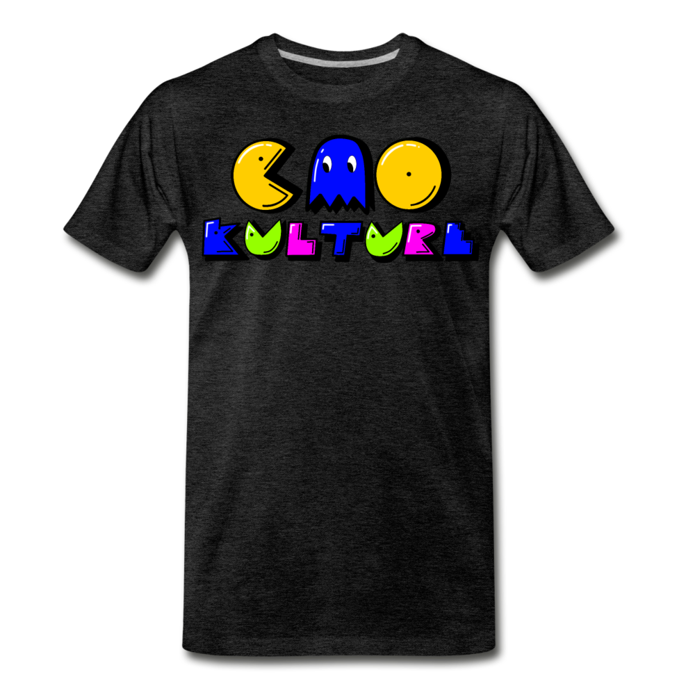 CAO KULTURE (P man blue)  T-Shirt - charcoal gray