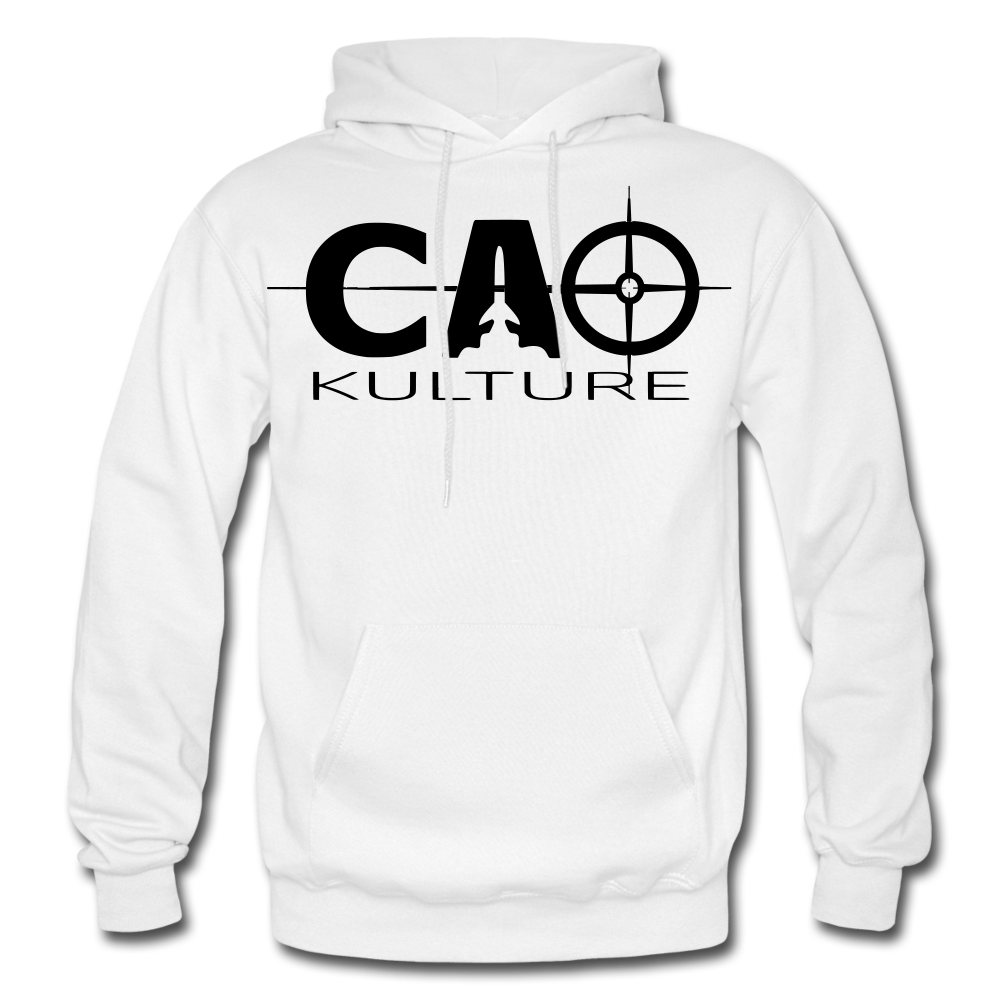 CAO KULTURE (black/white) Hoodie - white