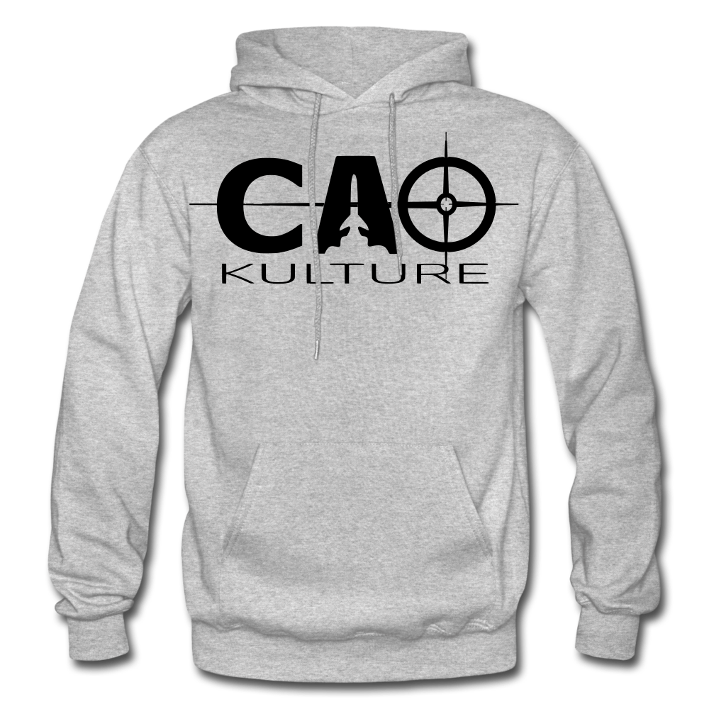 CAO KULTURE (black/white) Hoodie - heather gray