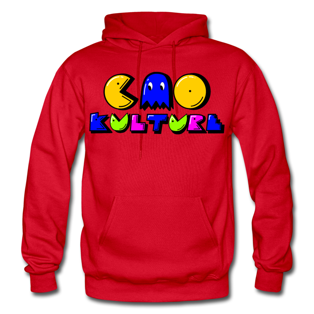 CAO KULTURE (p-man/blue) Hoodie - red