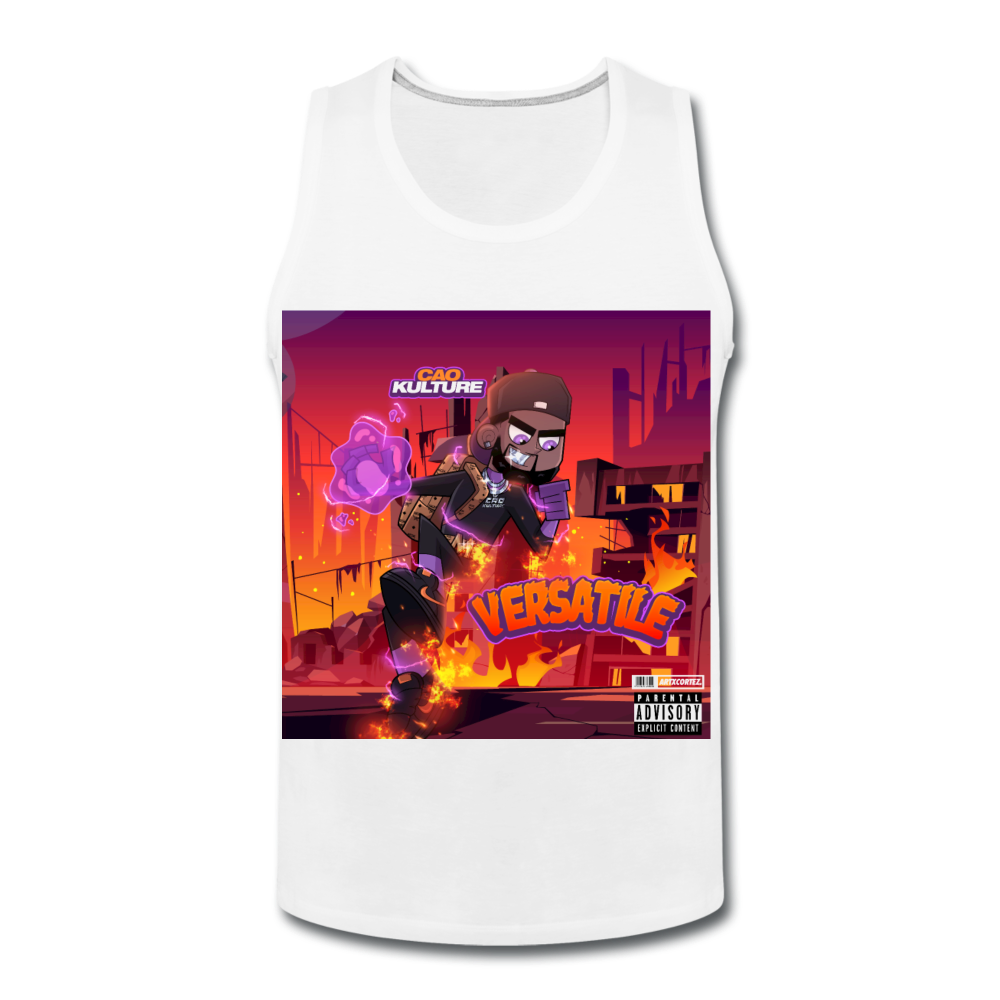CAO KULTURE VERSATILE Tank Top - white