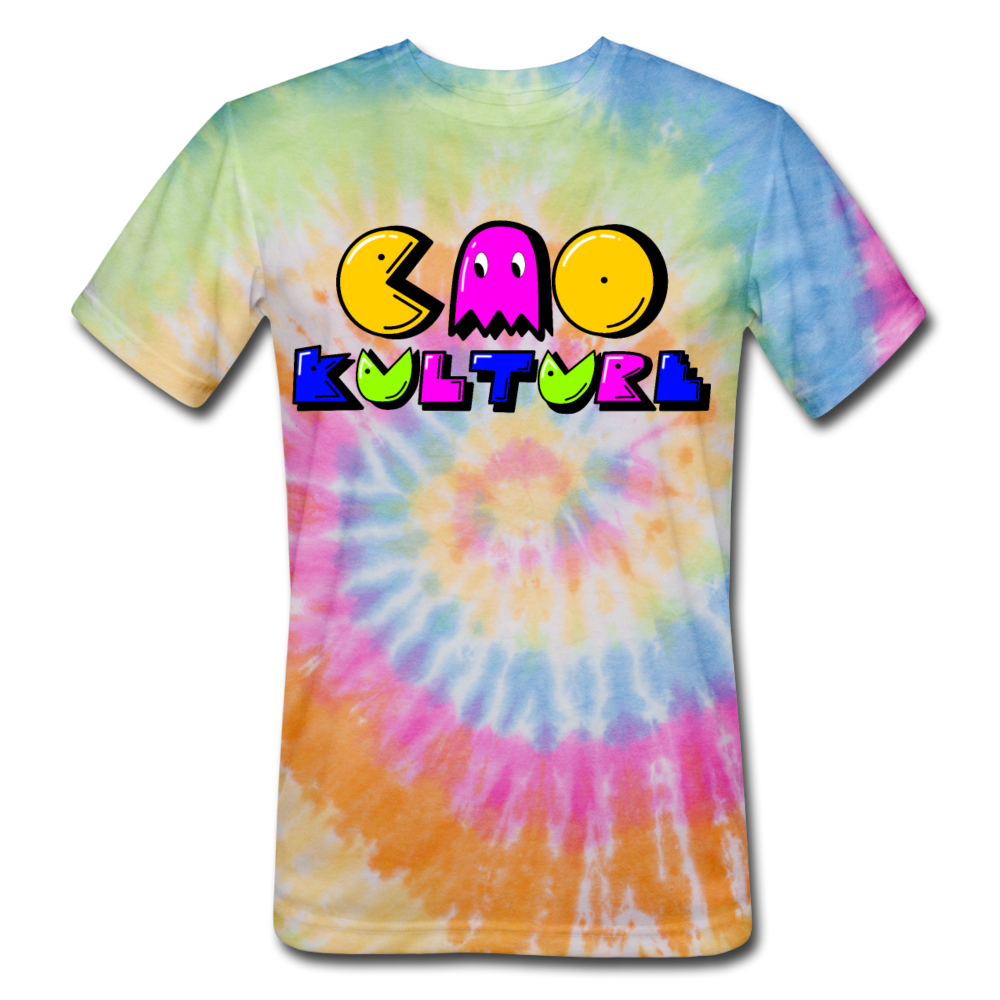 CAOKULTURE Unisex Tie Dye T-Shirt - rainbow