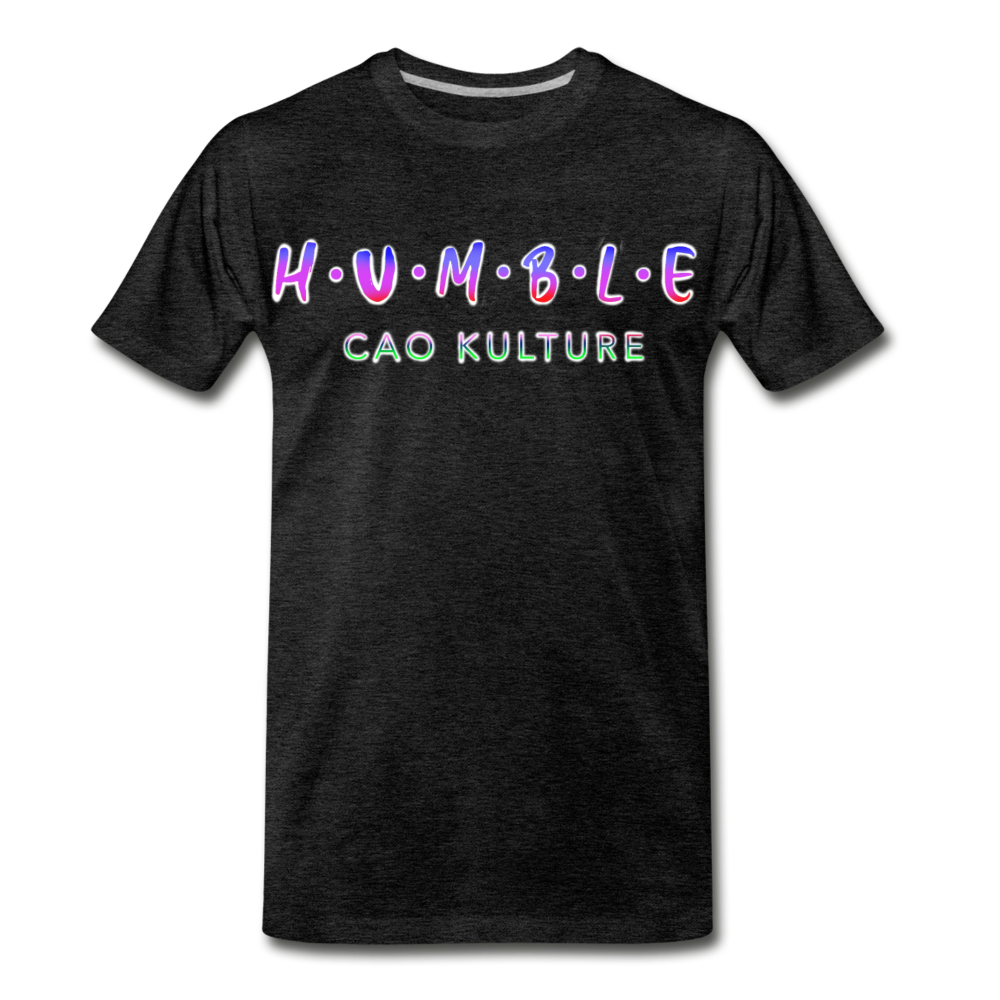 CAO KULTURE HUMBLE BLENDED (LOGO) Men's T-Shirt - charcoal gray