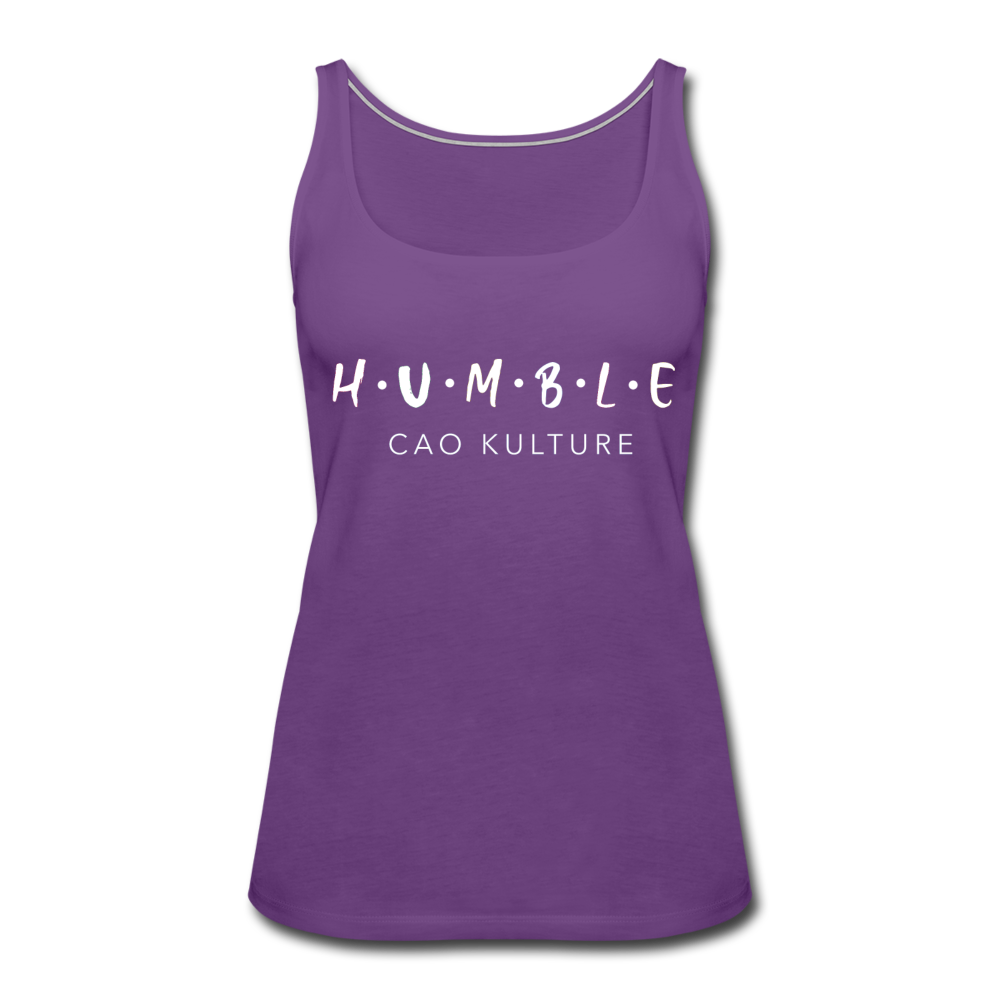 CAO KULTURE Women’s Premium Tank Top - purple