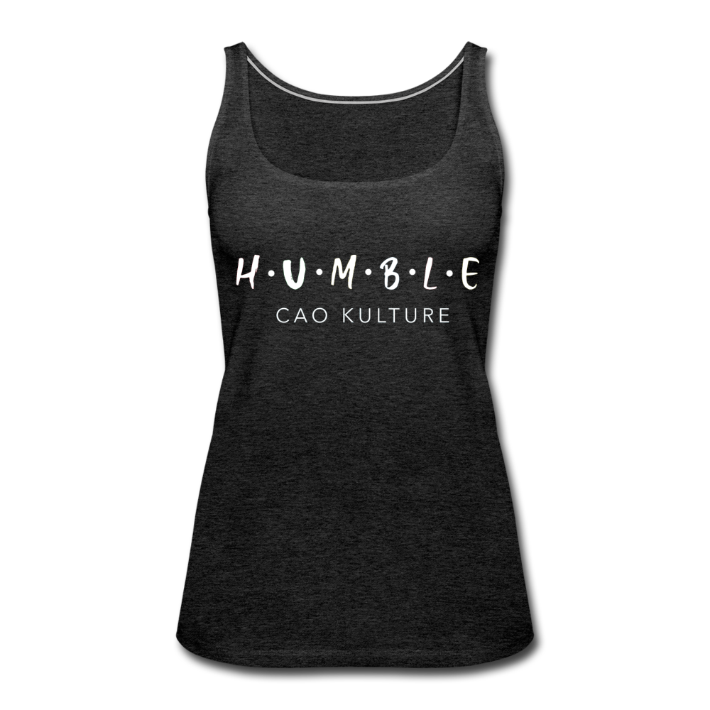 CAO KULTURE Women’s Premium Tank Top - charcoal gray