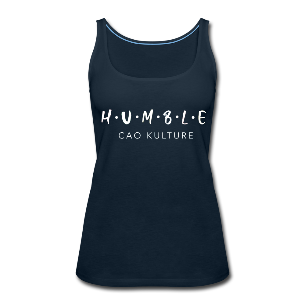 CAO KULTURE Women’s Premium Tank Top - deep navy