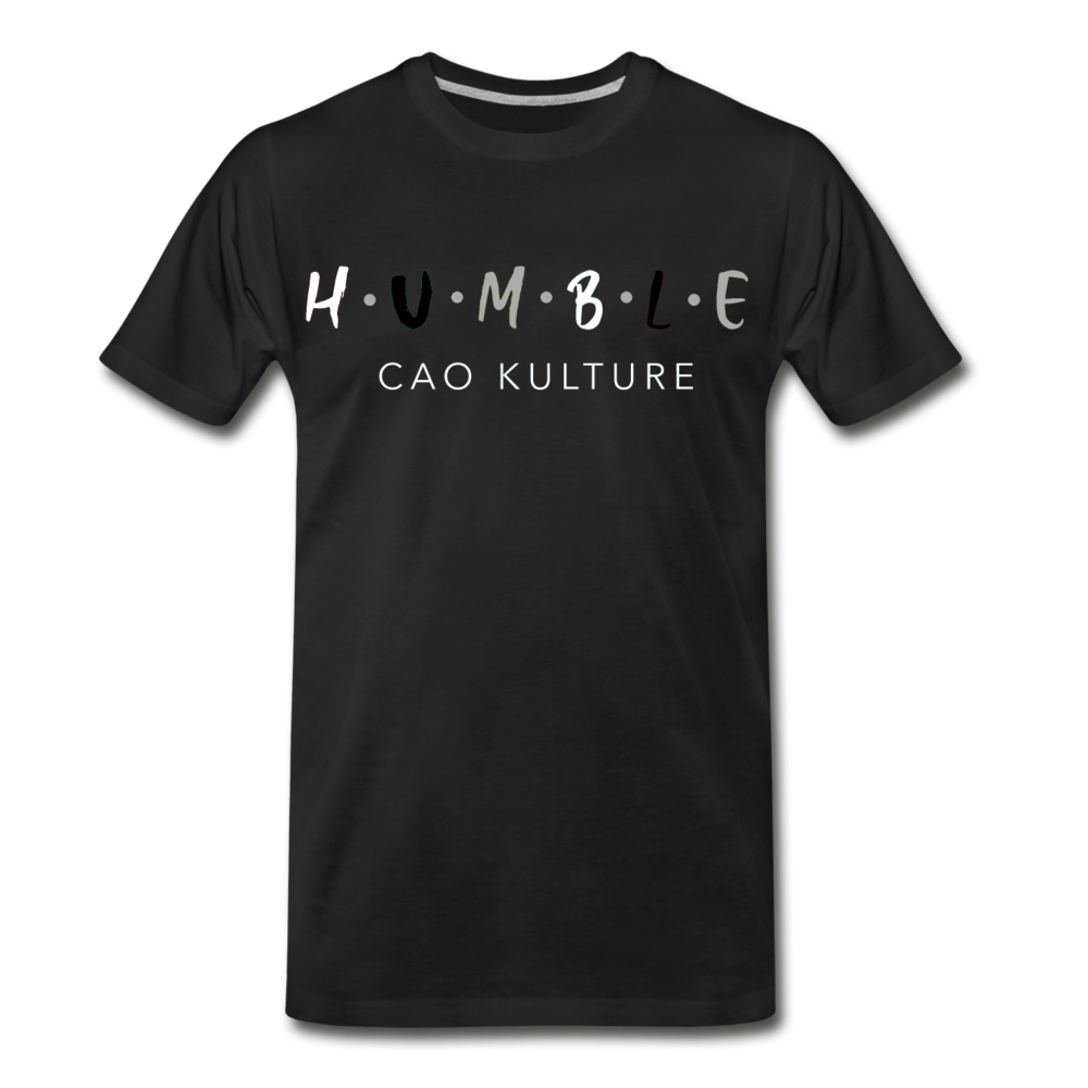 HUMBLE B/G/W Men's Premium T-Shirt - black