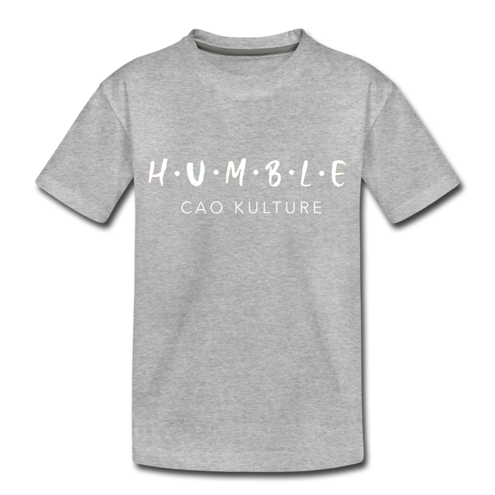CAO KULTURE HUMBLE Toddler Premium T-Shirt - heather gray