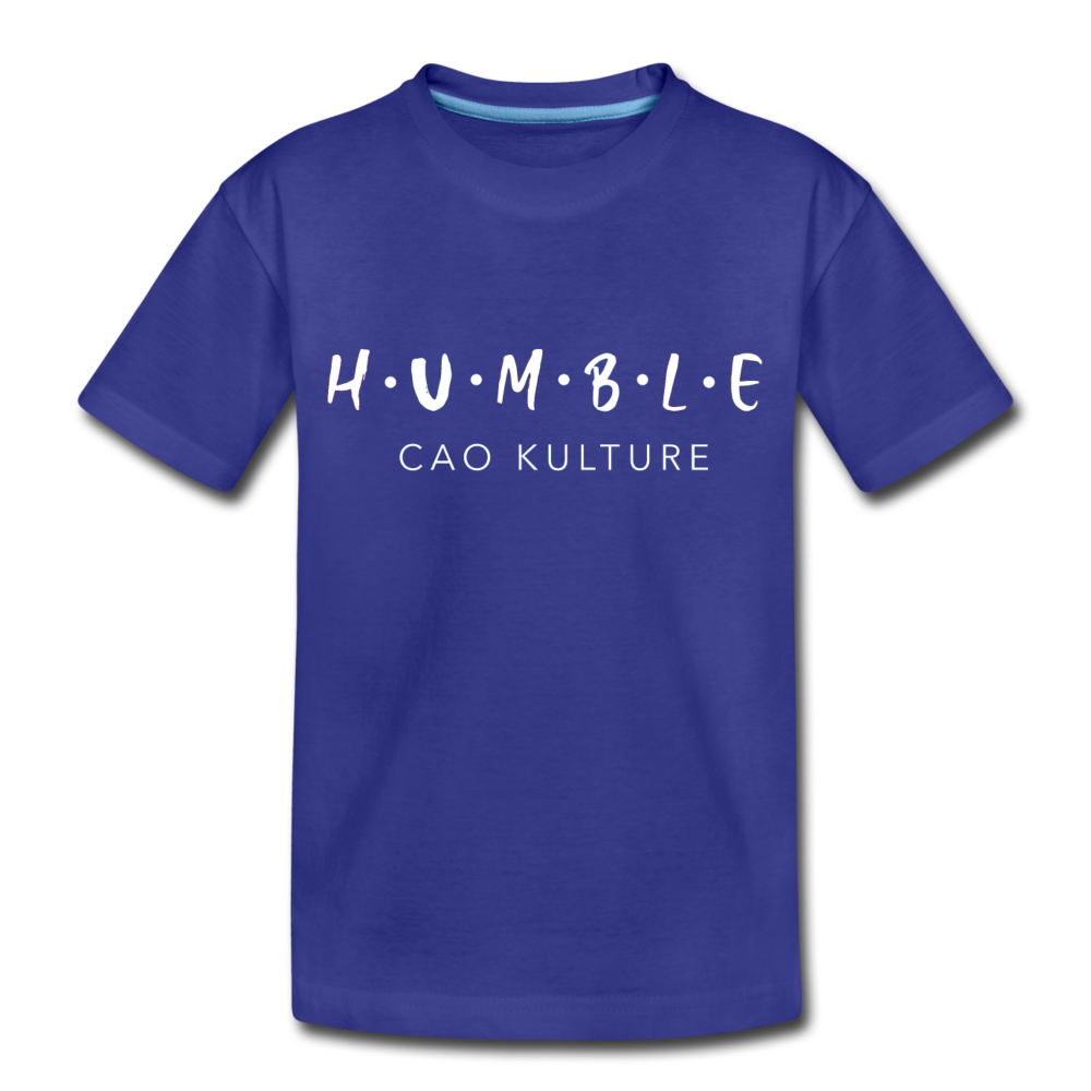 CAO KULTURE HUMBLE Toddler Premium T-Shirt - royal blue