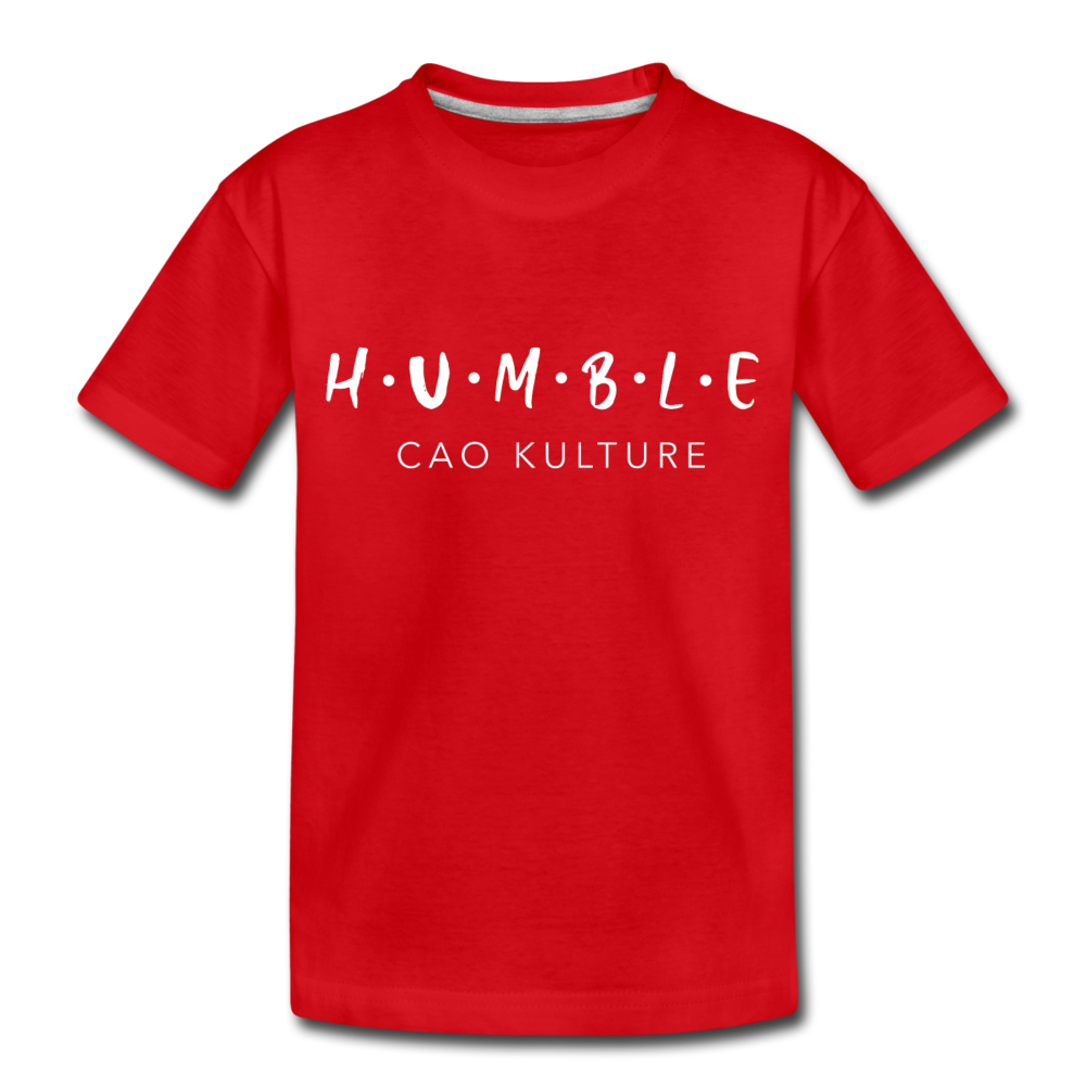 CAO KULTURE HUMBLE Toddler Premium T-Shirt - red