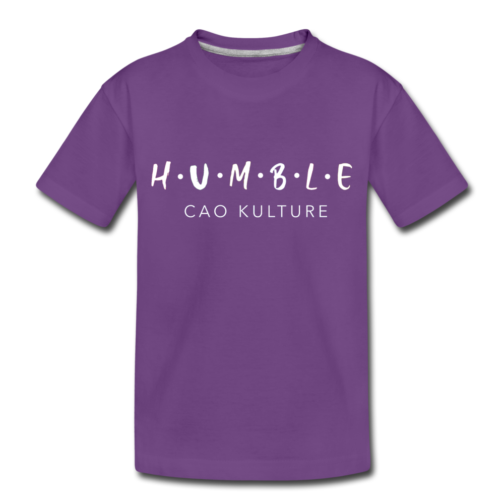 CAO KULTURE HUMBLE Toddler Premium T-Shirt - purple