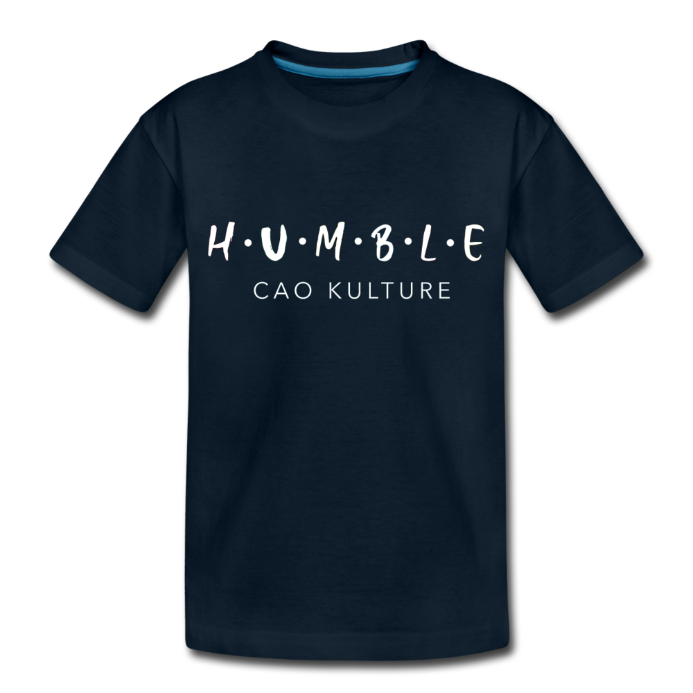 CAO KULTURE HUMBLE Toddler Premium T-Shirt - deep navy