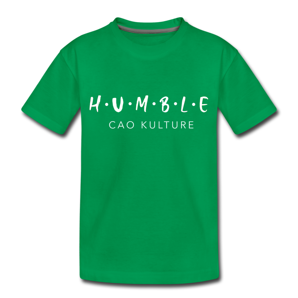 CAO KULTURE HUMBLE Toddler Premium T-Shirt - kelly green