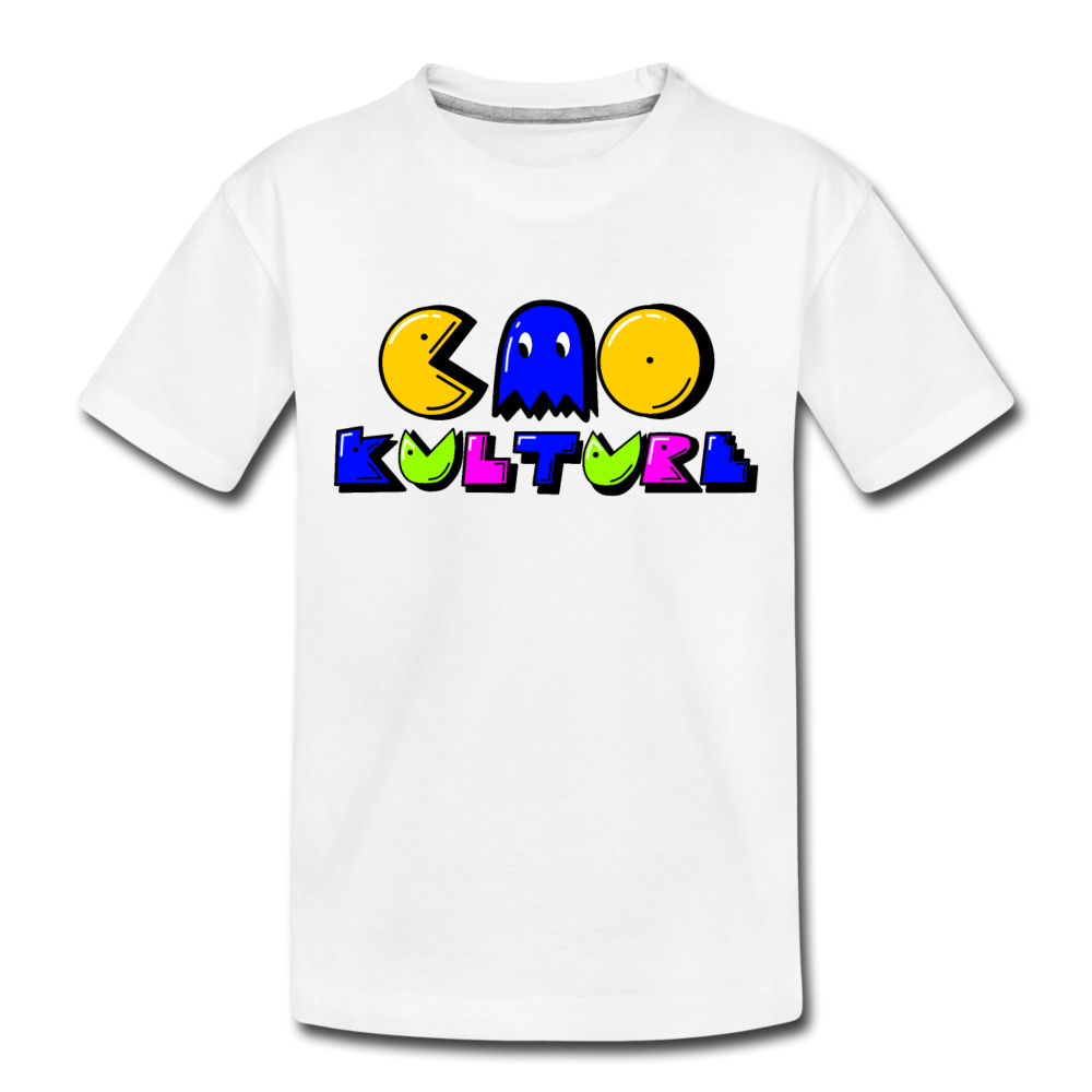 CAO KULTURE P-MAN BLUE Toddler Premium T-Shirt - white