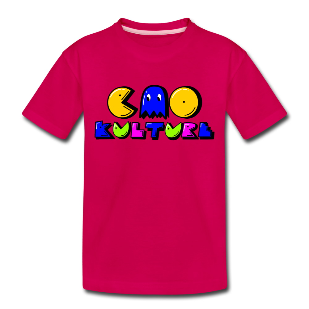 CAO KULTURE P-MAN BLUE Toddler Premium T-Shirt - dark pink