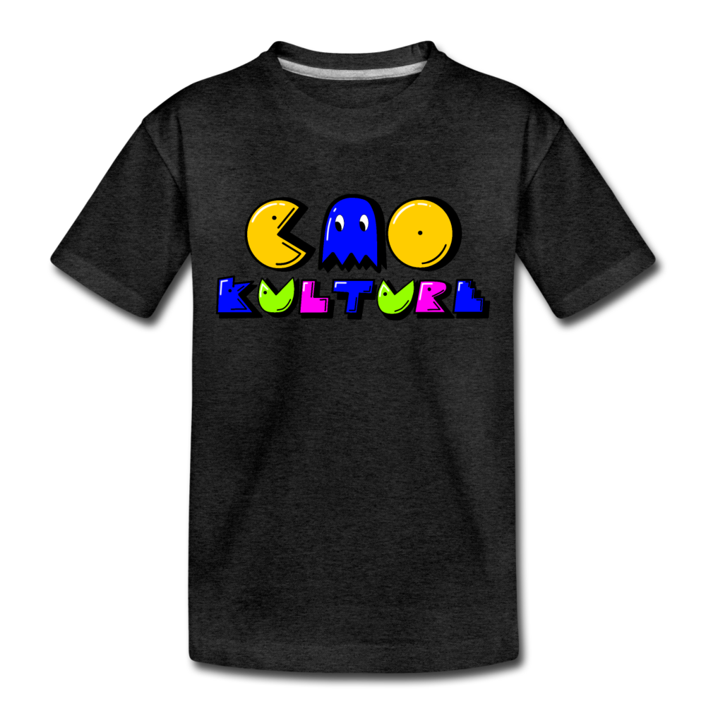 CAO KULTURE P-MAN BLUE Toddler Premium T-Shirt - charcoal gray