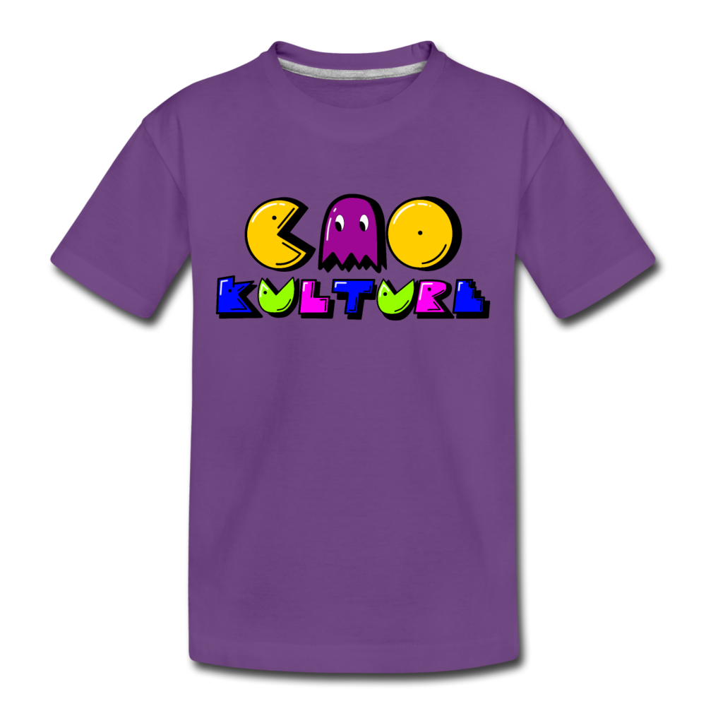 Kids p-man purple Toddler Premium T-Shirt - purple
