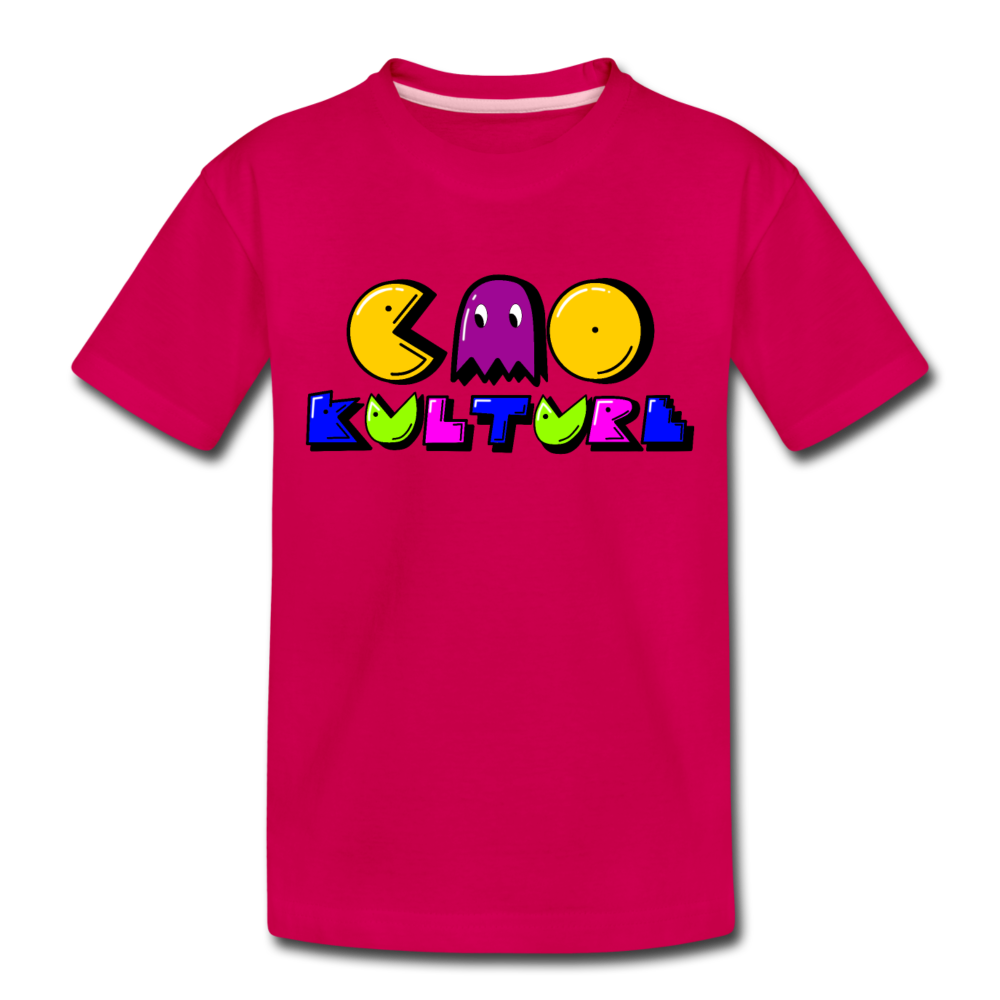 Kids p-man purple Toddler Premium T-Shirt - dark pink