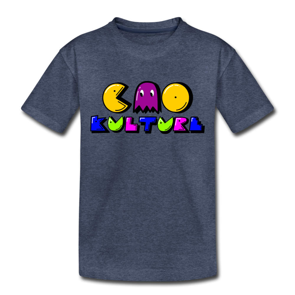 Kids p-man purple Toddler Premium T-Shirt - heather blue