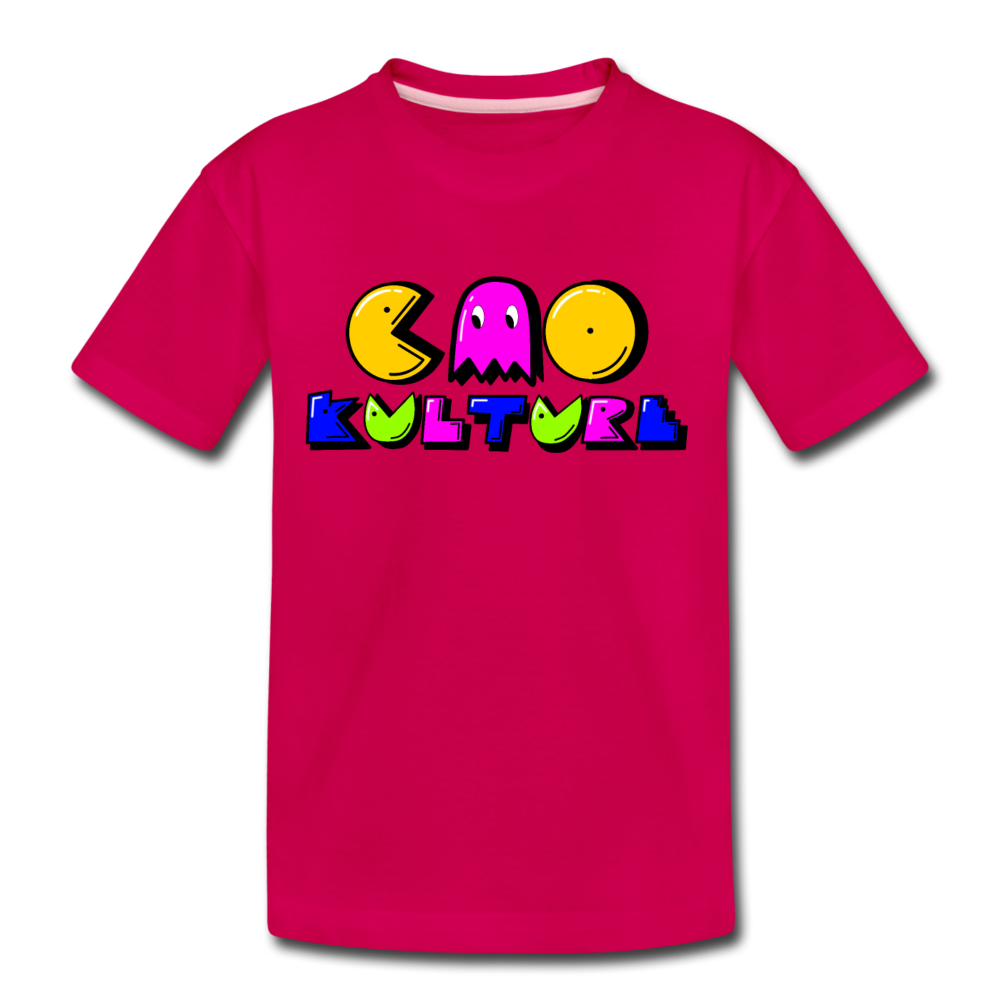 CAO KULTURE P-MAN Toddler Premium T-Shirt - dark pink