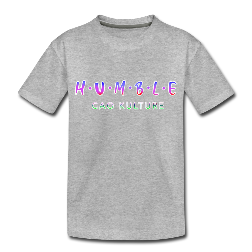 CAO KULTURE HUMBLE BLENDED Toddler Premium T-Shirt - heather gray