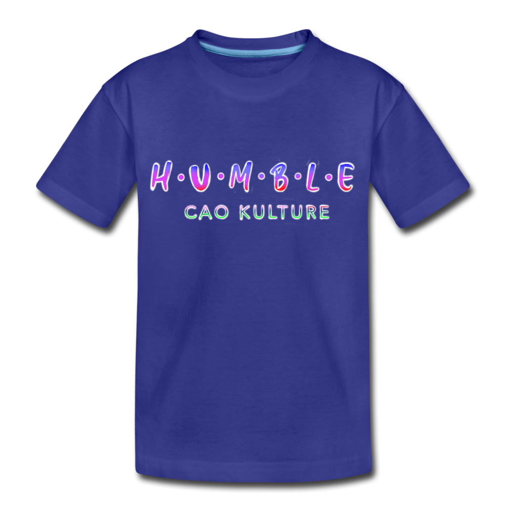 CAO KULTURE HUMBLE BLENDED Toddler Premium T-Shirt - royal blue