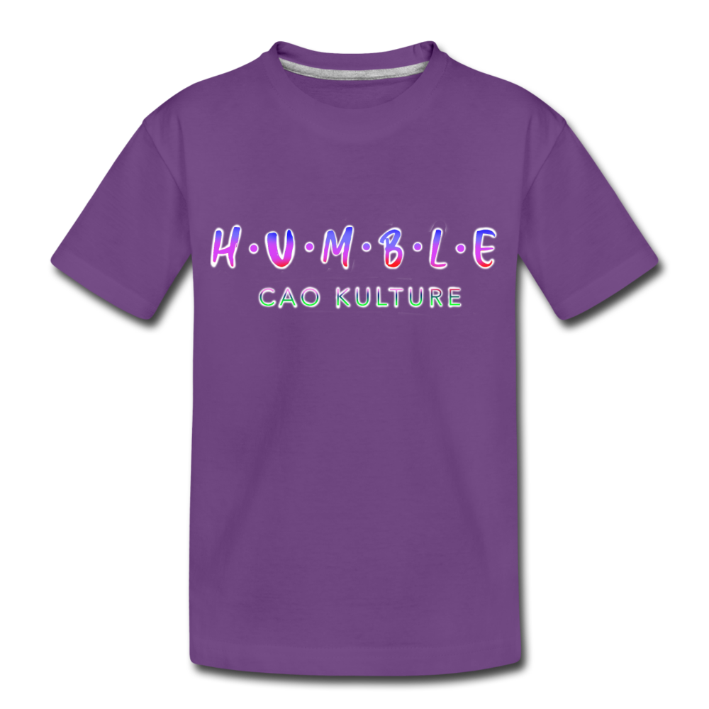CAO KULTURE HUMBLE BLENDED Toddler Premium T-Shirt - purple