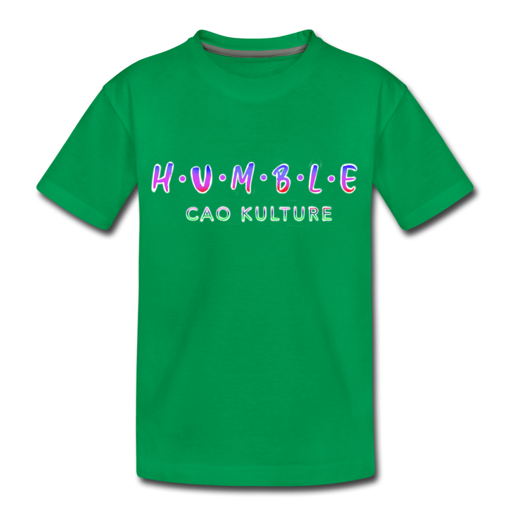 CAO KULTURE HUMBLE BLENDED Toddler Premium T-Shirt - kelly green