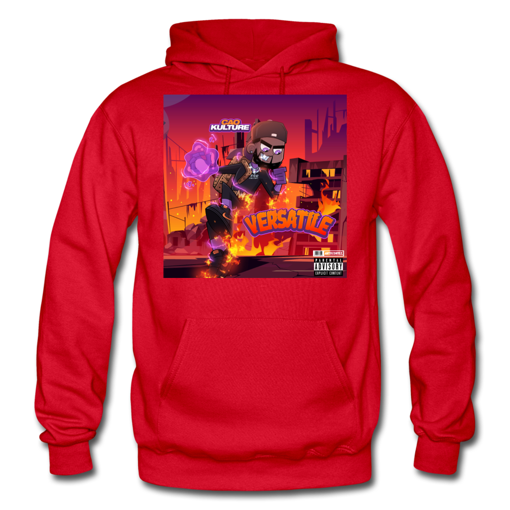 CAO KULTURE VERSATILE HOODIE - red