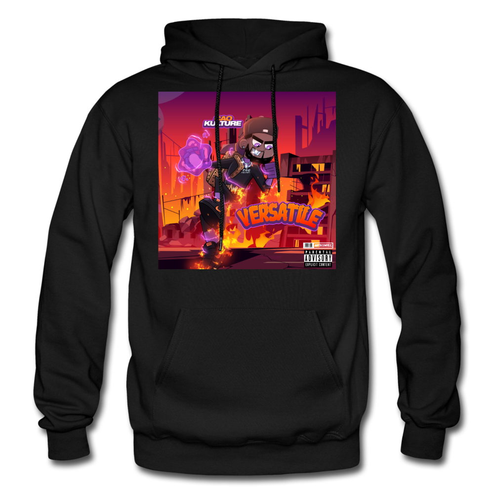 CAO KULTURE VERSATILE HOODIE - black