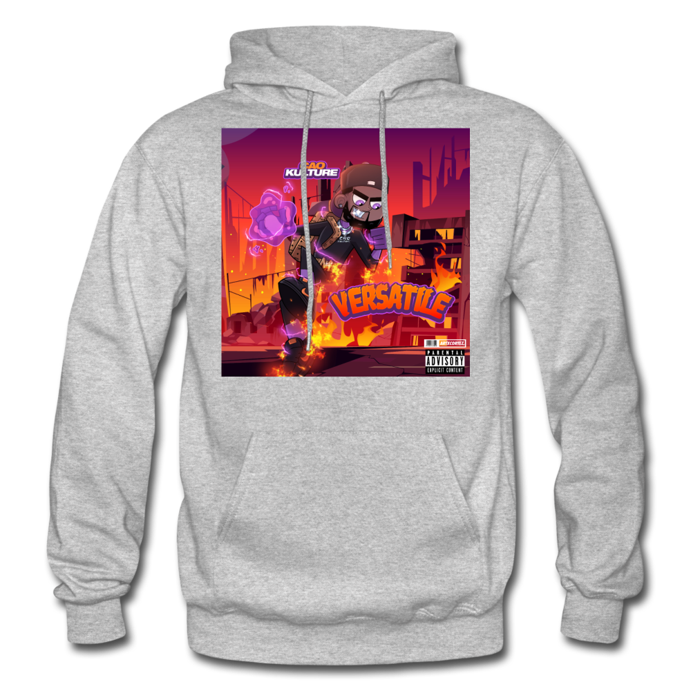 CAO KULTURE VERSATILE HOODIE - heather gray