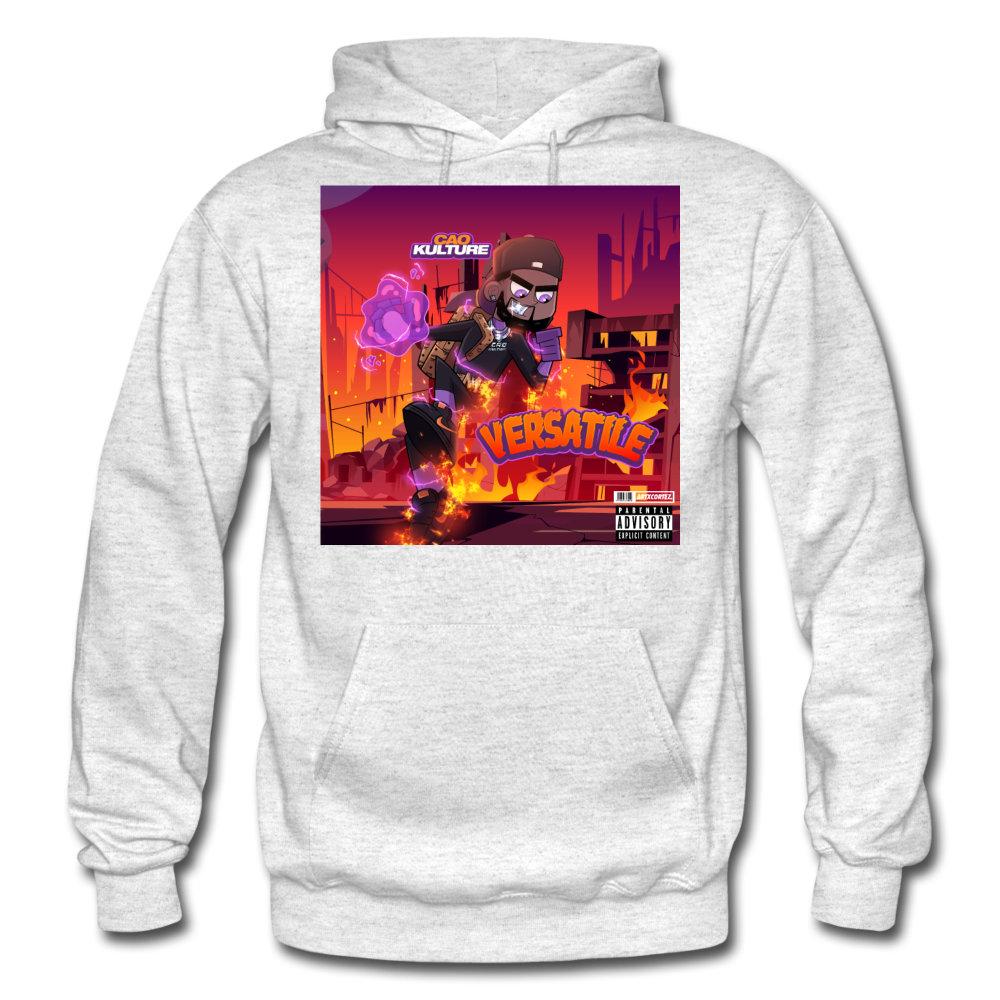 CAO KULTURE VERSATILE HOODIE - light heather gray