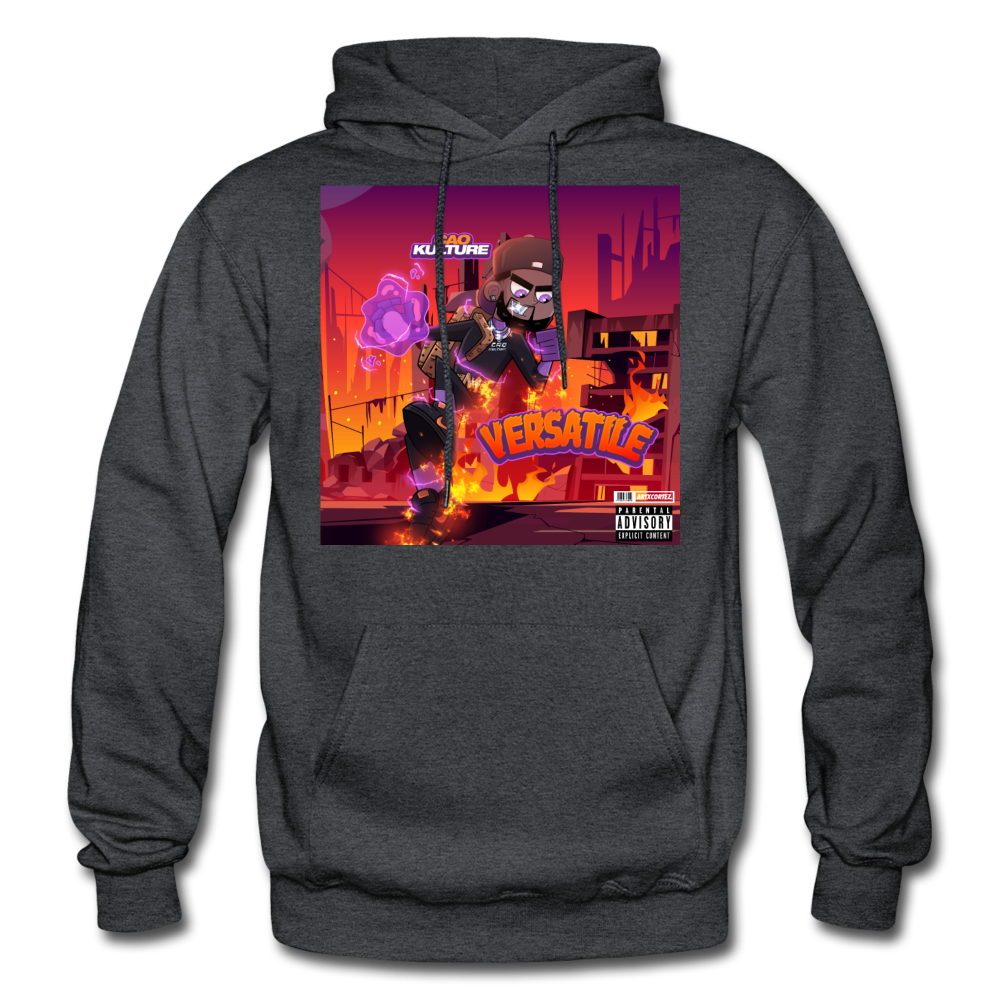 CAO KULTURE VERSATILE HOODIE - charcoal gray