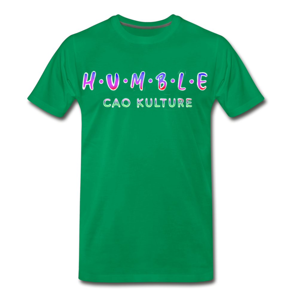 HUMBLE (rainbow) T-Shirt - kelly green