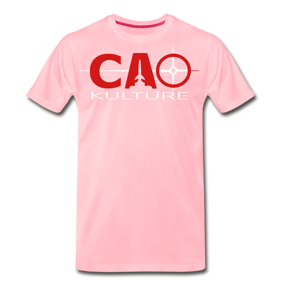 CAO KULTURE (red sand white) T-Shirt - pink