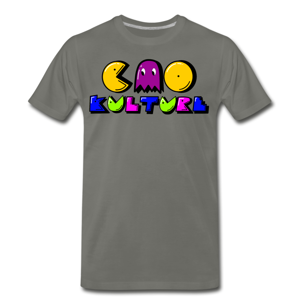 CAO KULTURE (P man purp) T-Shirt - asphalt gray