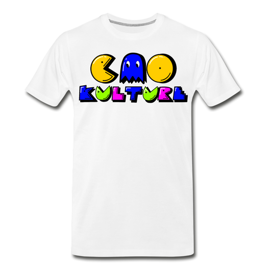 CAO KULTURE (P man blue)  T-Shirt - white