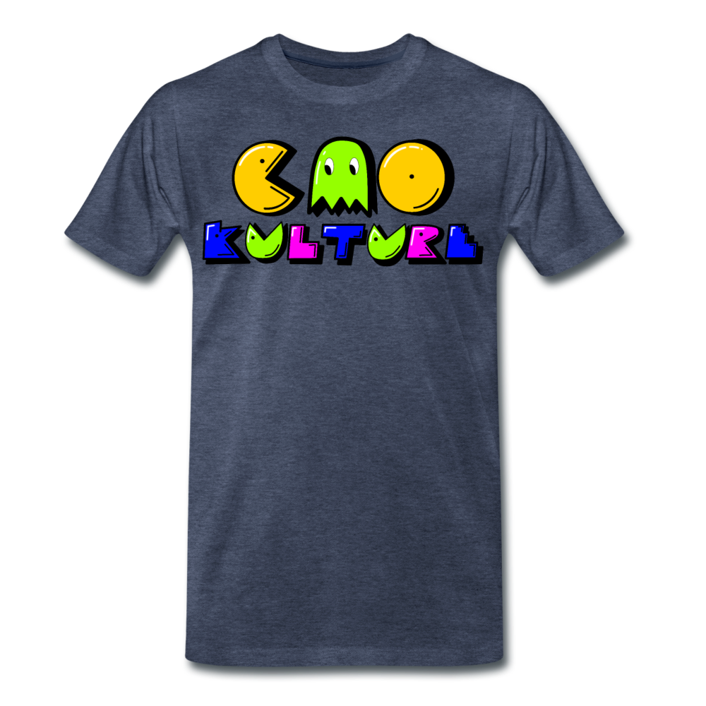 CAO KULTURE (P man green) T-Shirt - heather blue