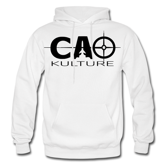 CAO KULTURE (black/white) Hoodie - white