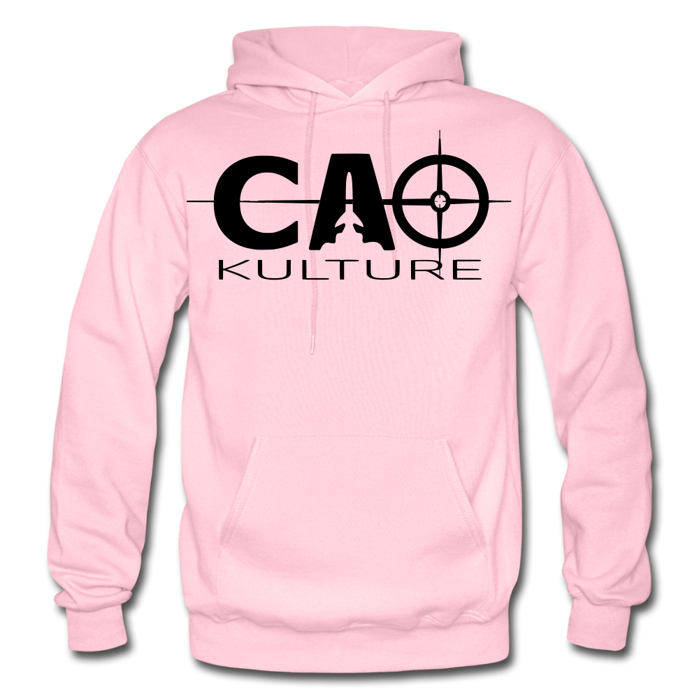 CAO KULTURE (black/white) Hoodie - light pink