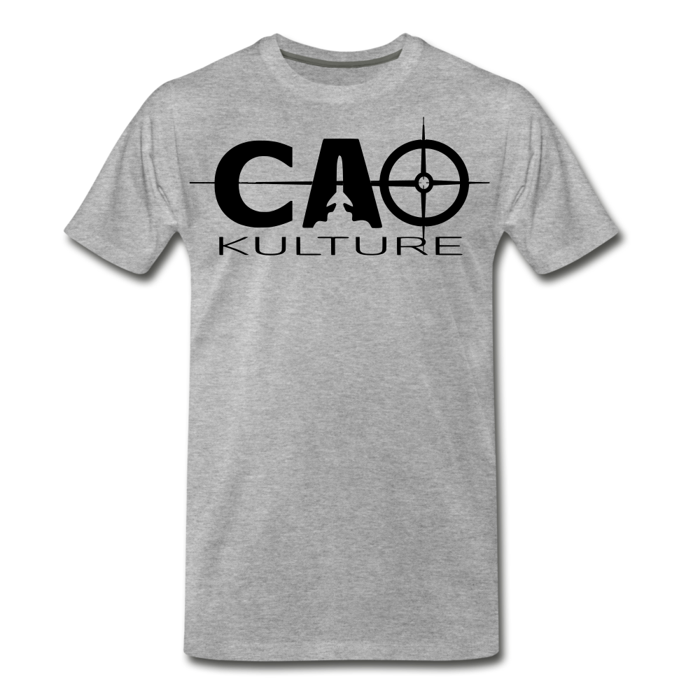 Cao Kulture (black & yellow) - heather gray