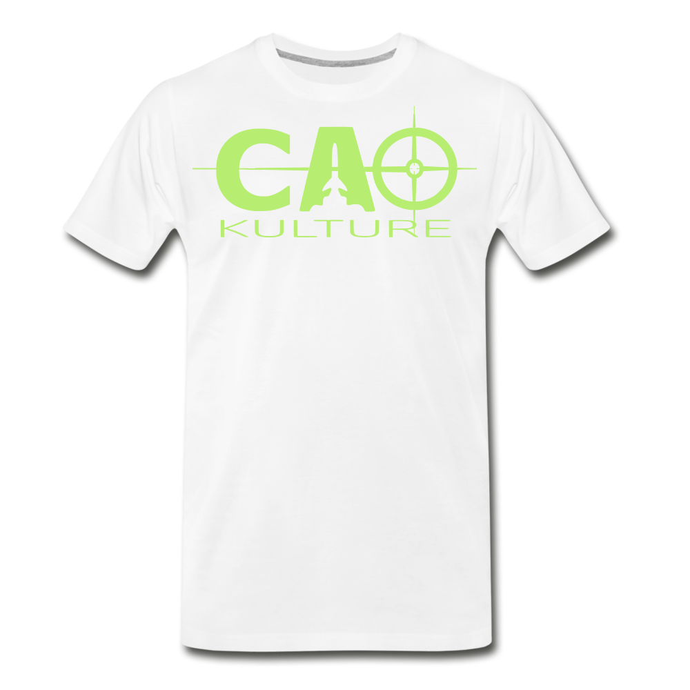 CAO KULTURE (LIGHT GREEN) T-Shirt - white