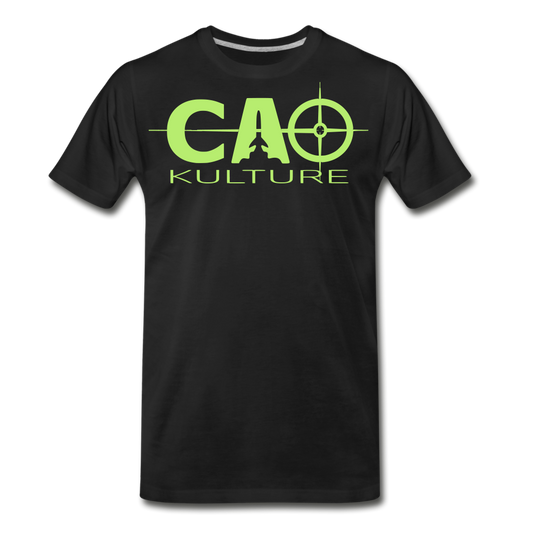 CAO KULTURE (LIGHT GREEN) T-Shirt - black