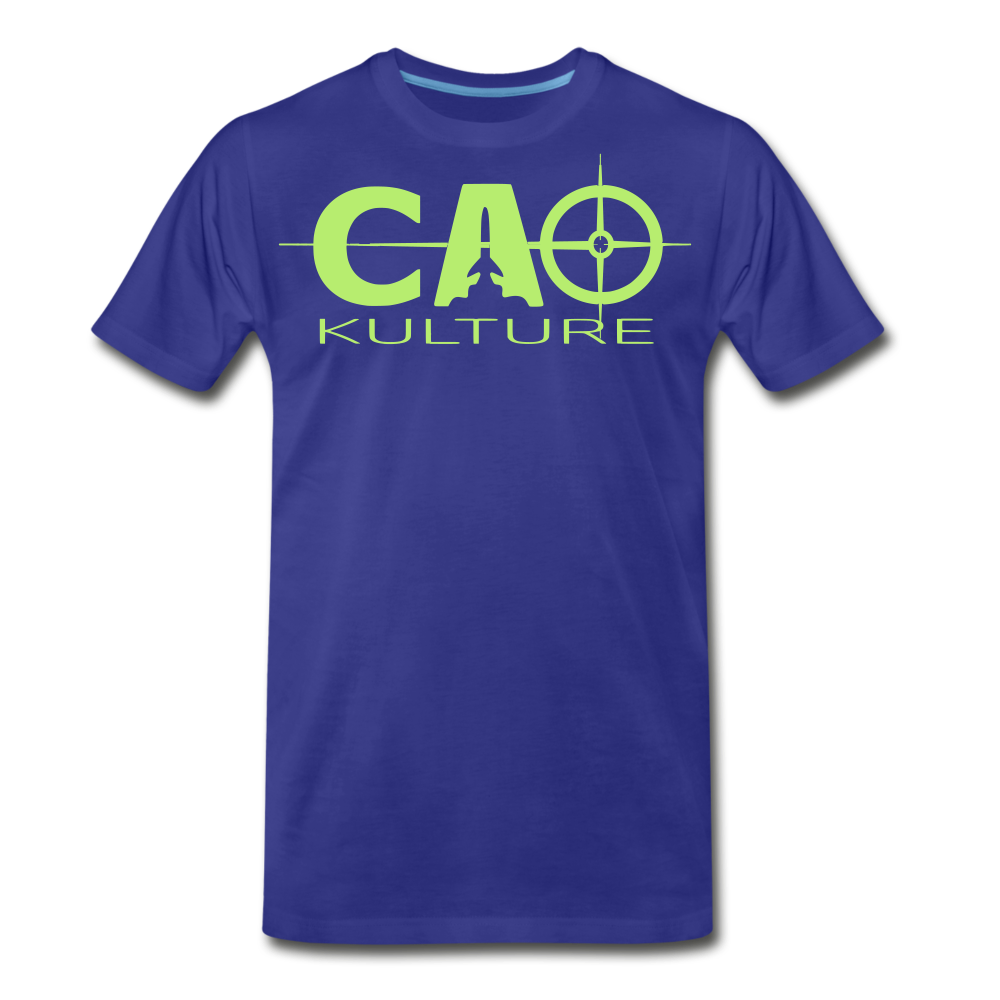 CAO KULTURE (LIGHT GREEN) T-Shirt - royal blue