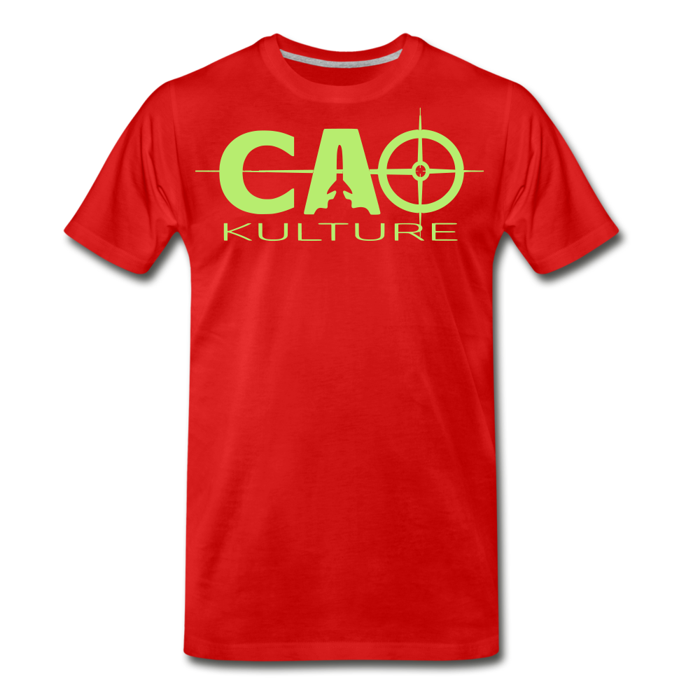 CAO KULTURE (LIGHT GREEN) T-Shirt - red